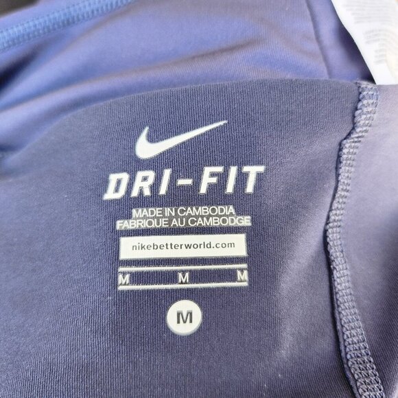 NIKE Navy and White Mesh Pleated Tennis Skort - Picture 11 of 11